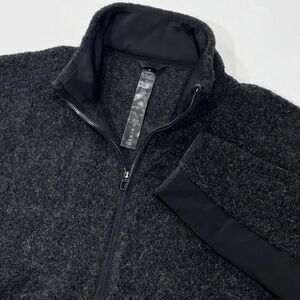 Lululemon Jacket Men Tundra Trek 1/2 Zip Pullover Wool Sherpa Sweater Size Large